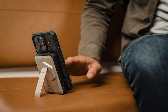 UAG Rugged MagSafe Power Bank 10000mAh 20W с USB-A порт и USB-C порт Titanium/Black