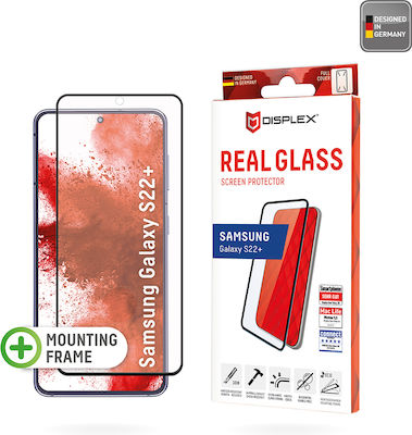 Displex Real 3D Full Face Tempered Glass Μαύρο (Galaxy S22+ 5G)