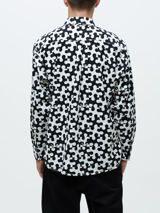 Obey Men's Shirt Black / White