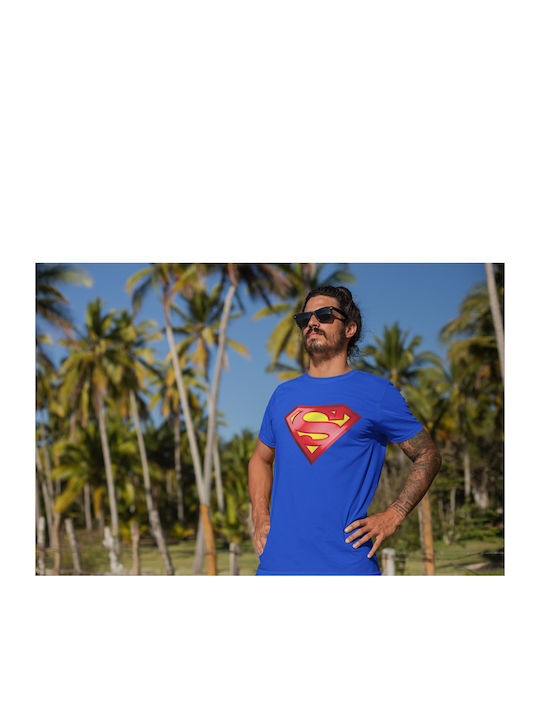 Superman Logo Blouse Superman Blue