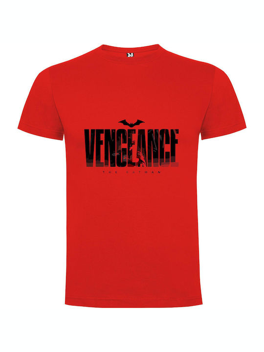 Dark Vengeance: Snyder's Batman T-shirt Batman Rot Baumwolle