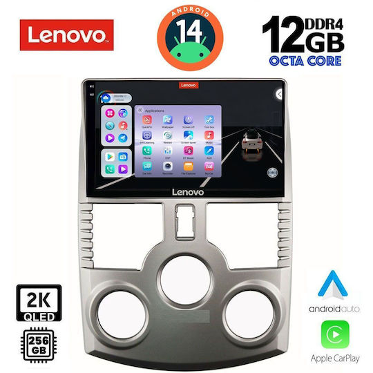 Lenovo Ηχοσύστημα Αυτοκινήτου για BMW X1 / X3 / X4 Daihatsu Terios 2006-2017 (Bluetooth/USB/AUX/WiFi/GPS/Apple-Carplay/Android-Auto) με Οθόνη Αφής 9"