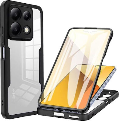 Techsuit 360 Full Cover Set with Glass Black (Poco X6 Pro)