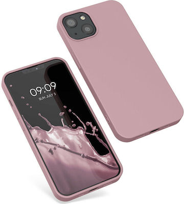 KWmobile Back Cover Σιλικόνης Ανθεκτικό Ροζ (iPhone 13)