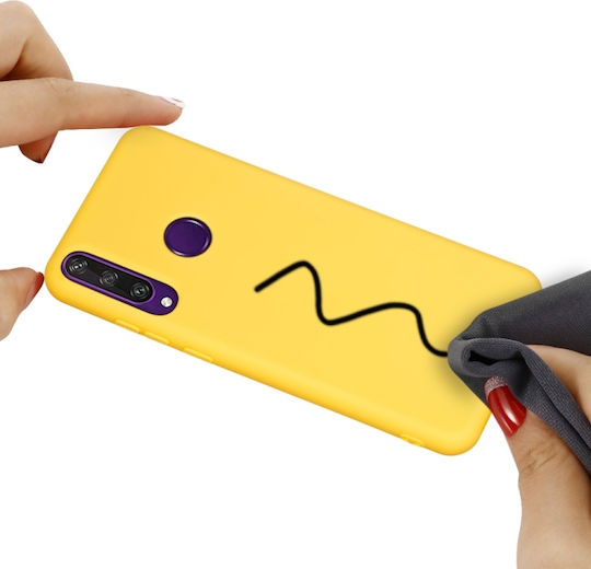 Sonique Liquid Umschlag Rückseite Silikon Rosa (Galaxy A50)
