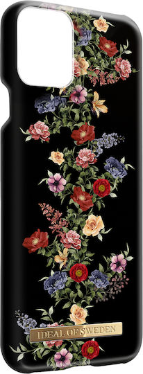 iDeal Of Sweden Dark Floral Umschlag Rückseite Silikon Mehrfarbig (iPhone 11 Pro)