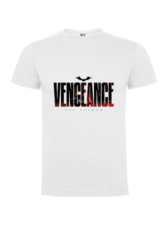 Dark Vengeance: Snyder's Batman Tricou Batman Alb Bumbac