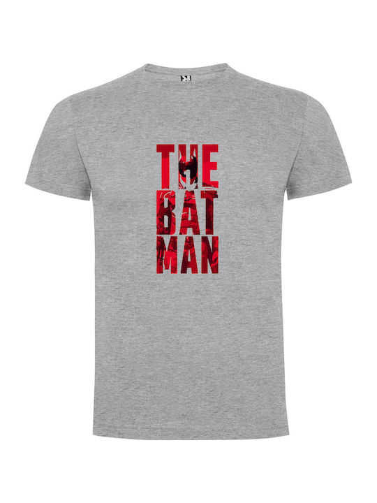 Batman Unleashed T-shirt Batman Gray Cotton