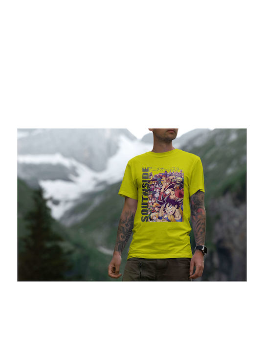 Extravaganza T-shirt Yellow Cotton