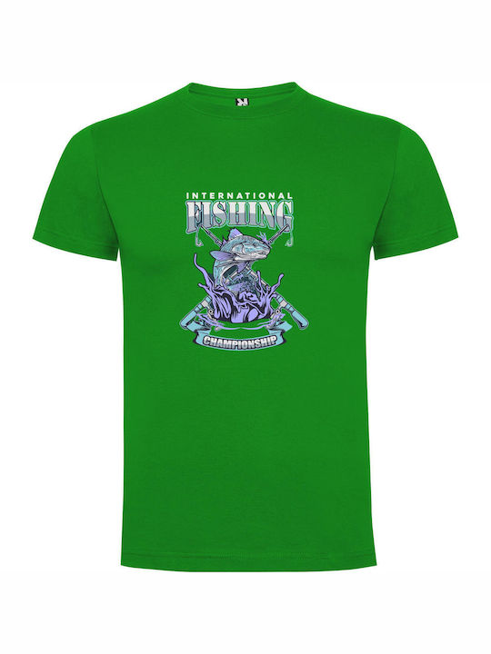 Enviro-fish: Winning Design T-shirt Green Cotton