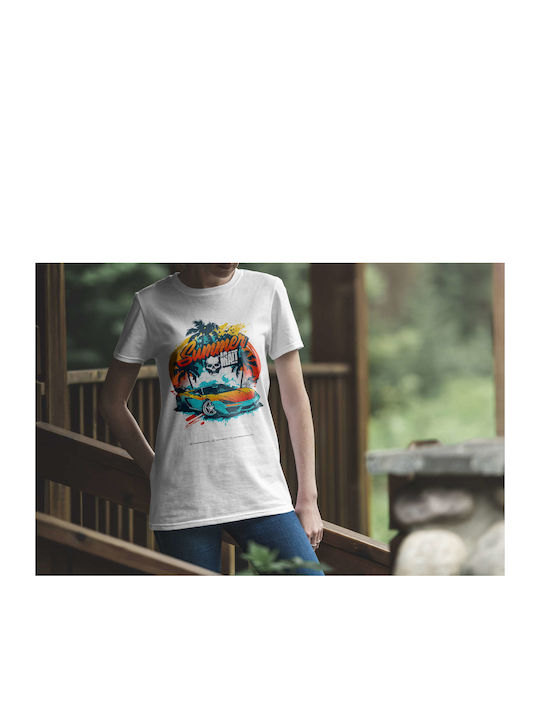 Summer Heat T-shirt White Cotton