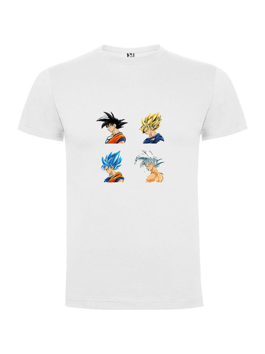 Odyssey T-shirt Dragon Ball Λευκό Βαμβακερό