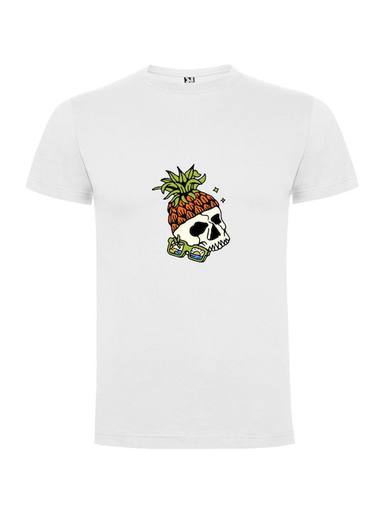 Skullish Paradise Vision T-shirt White Cotton