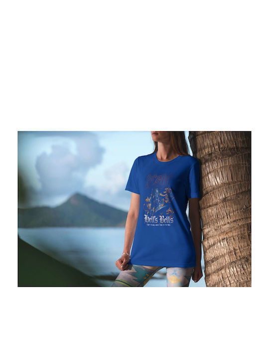 Hells Bells By Ac/dc T-shirt AC/DC Blau Baumwolle