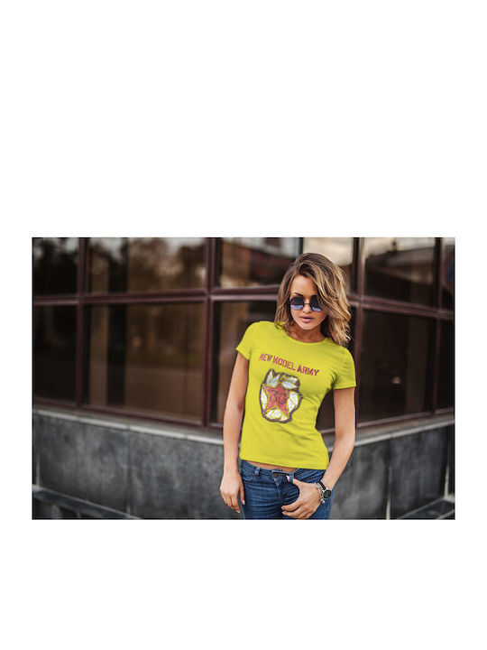 T-shirt Yellow Cotton