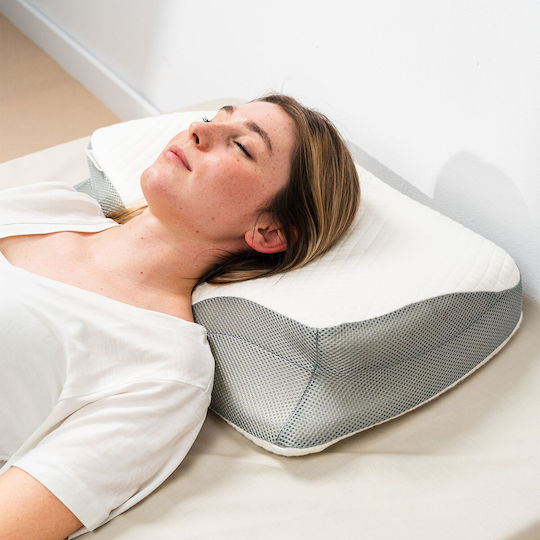 InnovaGoods Pilocal Μαξιλαράκι Ταξιδίου Memory Foam Λευκό