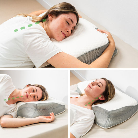 InnovaGoods Pilocal Μαξιλαράκι Ταξιδίου Memory Foam Λευκό