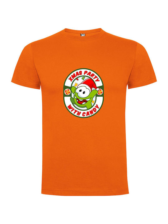 Patrick's Candy T-shirt Orange Cotton