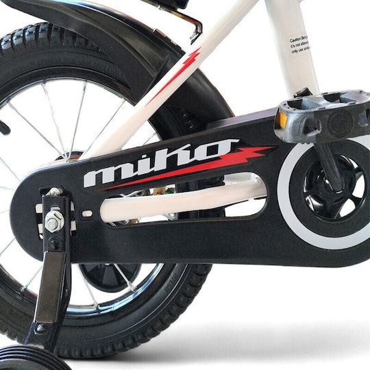 Miko 14" Παιδικό Ποδήλατo BMX Λευκό