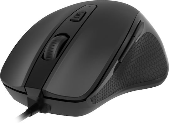 Powertech PT-1252 Ενσύρματο Ποντίκι Μαύρο