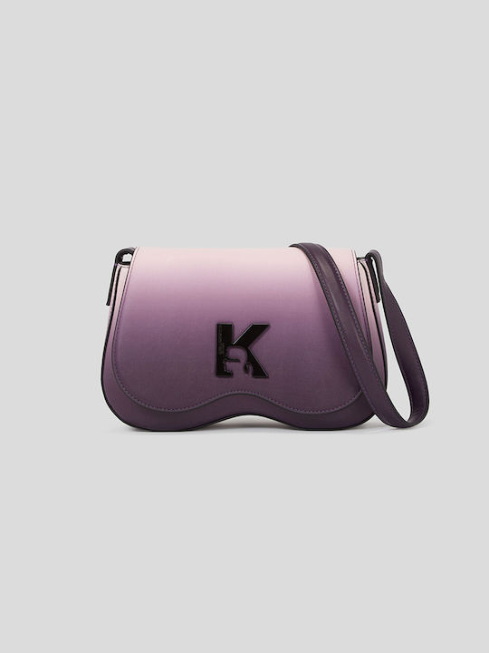 Karl Lagerfeld Women's Bag Crossbody Purple