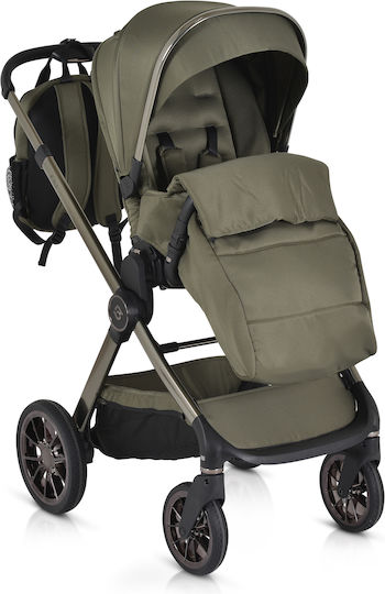 Cangaroo iClick Бебешка количка 3 в 1 Зелен