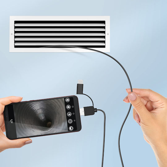 Waterproof Ip67 Endoscope Camera Multi-ports Usb-c Micro-usb Usb Length 10m