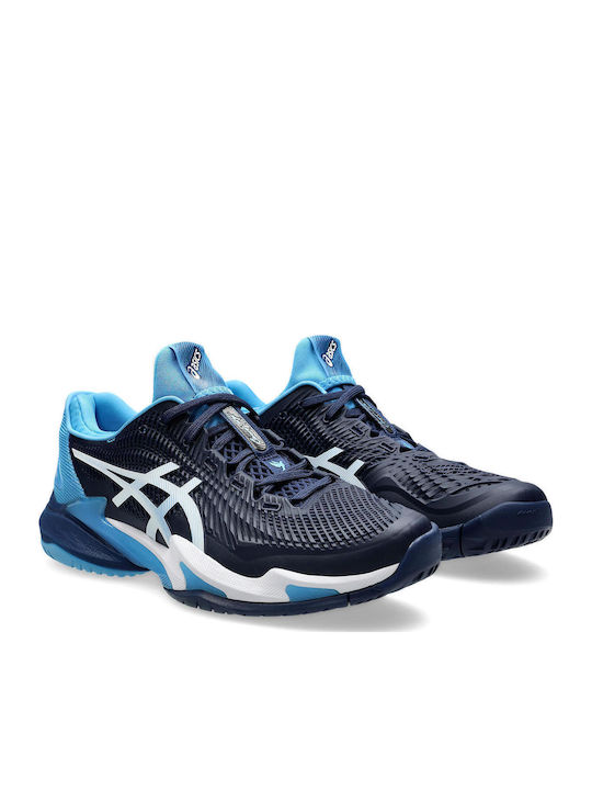 ASICS Court FF 3 Novak Men's Tennis Shoes for All Courts Blue