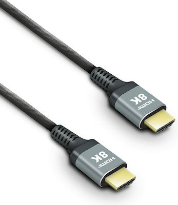 Metronic Cable HDMI male - HDMI male 3m Μαύρο