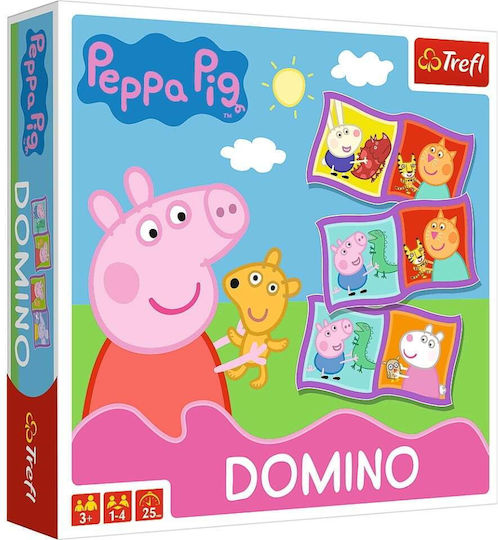 Board Game Peppa Pig Domino for 1-4 Players 3+ Years Old (EN) Trefl