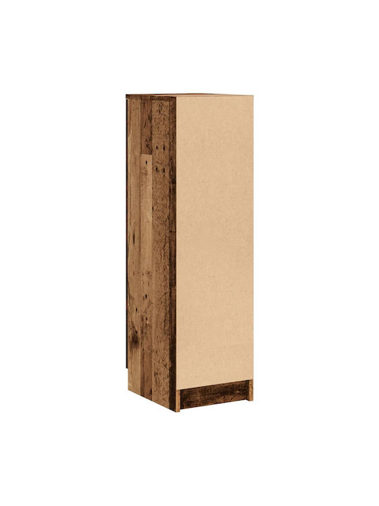 Wooden Shoe Organizer Brown 29.5x35x100.5cm