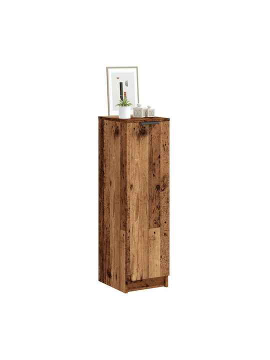 Wooden Shoe Organizer Brown 29.5x35x100.5cm