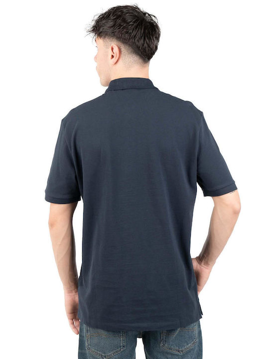 Hugo Boss Bluza Bărbătească Polo Albastră