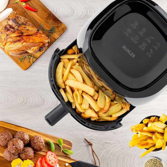 Muhler Friteuză cu aer 4.2lt Negru MFX-415D
