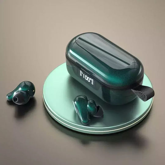 Nubi T8 In-Ear Bluetooth-Freisprecheinrichtung Kopfhörer mit Schweißresistenz und Ladeetui Grün