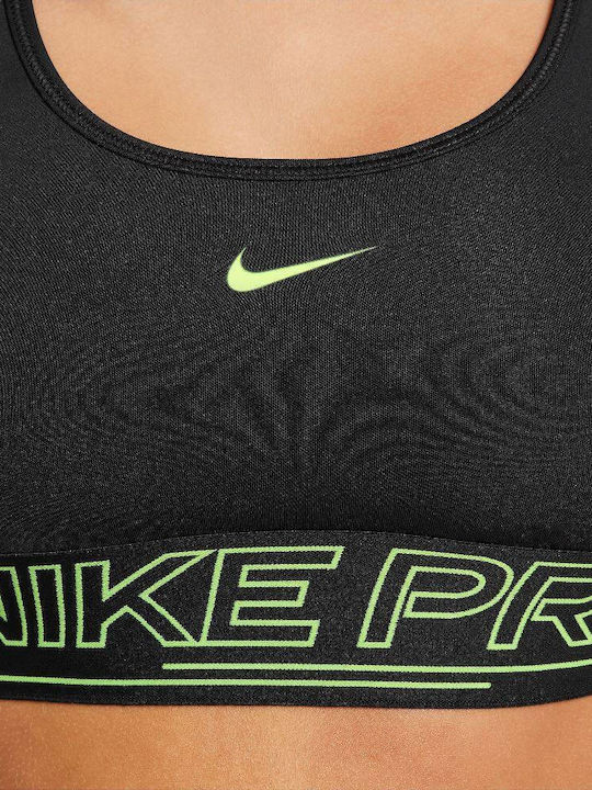 Nike SWOOSH Set of Kids' Bralettes Dri-Fit Black / Volt