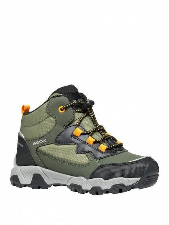 J Magnetar Abx Παιδικά Sneakers High Ανατομικά Πράσινα