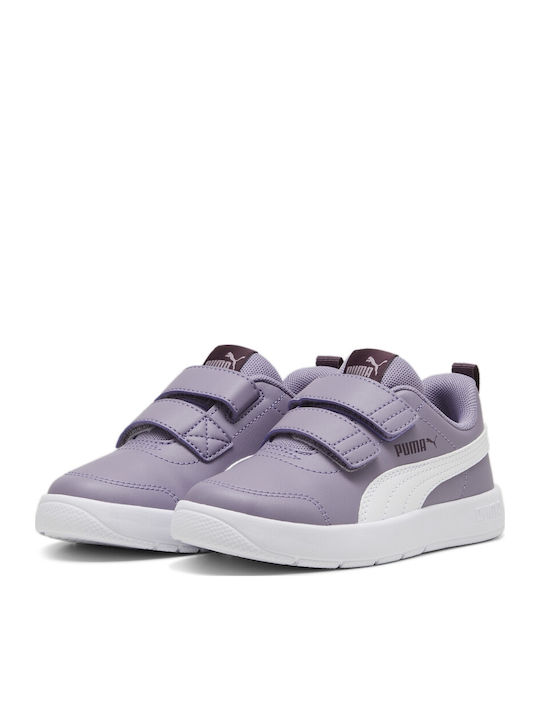 Courtflex V3 V PS Παιδικά Sneakers με Σκρατς Μωβ