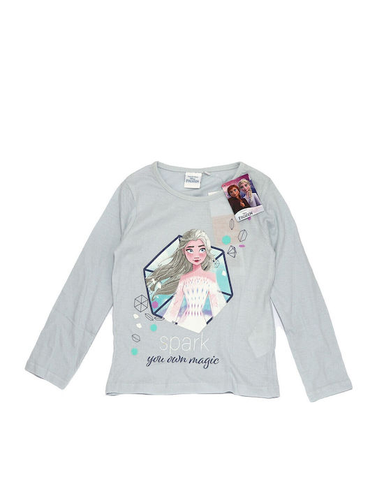 Disney Pijama pentru copii De iarnă Light blue