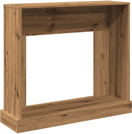 vidaXL Μεταλλικό Προστατευτικό Τζακιού 100x30x87.5cm