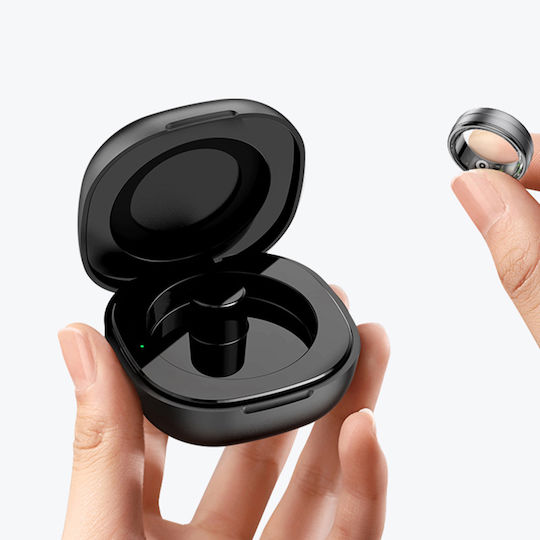 Techsuit R06 Inel Inteligent 19mm Negru