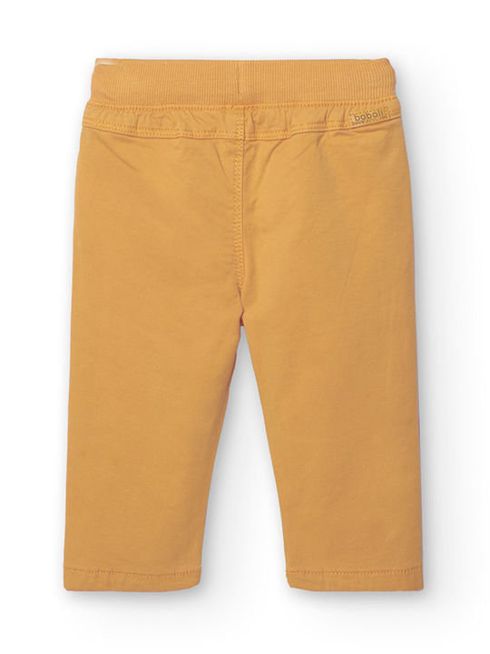 Boboli Παιδικό Παντελόνι MUSTARD Stretch