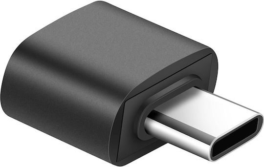 Avizar Charger Adapter USB-C USB-C Male to USB 2.0 Female Speed 480 Mbps Black