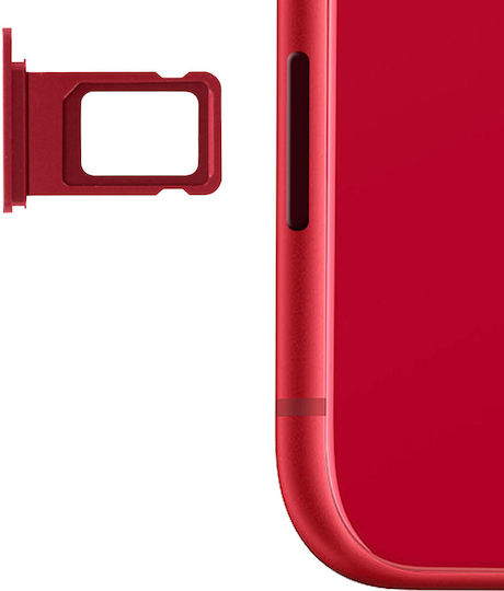 Nano-sim Card Tray Replacement Part Apple Iphone 11 – Red