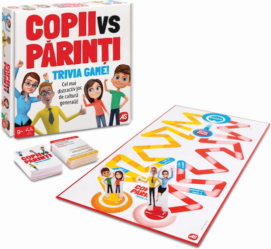 Joc de Societate Kids Vs Parents pentru 2+ Jucători 9+ Ani AS
