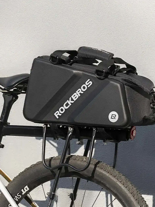 Rockbros Τσαντάκι Σχάρας Ποδηλάτου 11.6lt Μαύρο