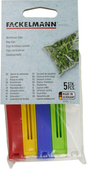 Fackelmann Sealing Clips 8cm Set 5 Pieces