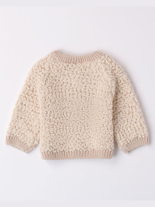 iDO Kids Cardigan Knitted Sand