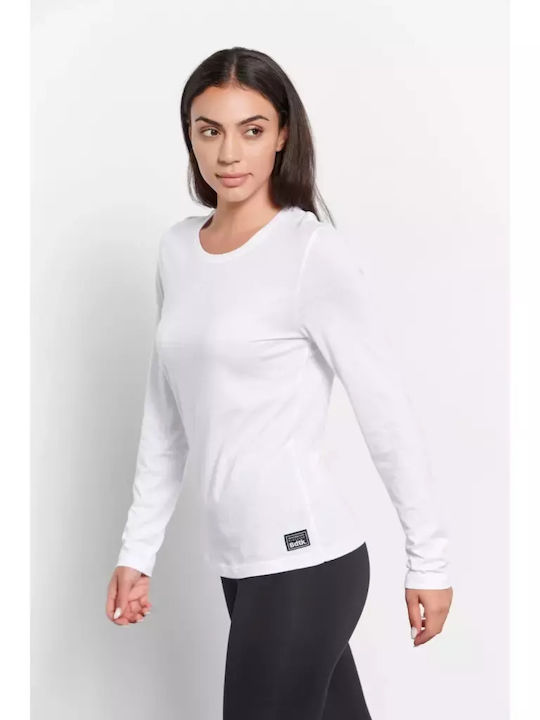 BodyTalk Women's Athletic Blouse White