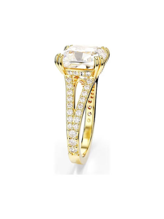 Swarovski Women's Gold Plated Ring Stilla with Zircon